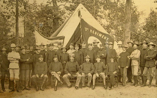 Officers and NCOs of the 3rd Virginia Volunteer Infantry