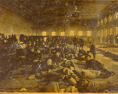 The 4th New Jersey encamped, 1898