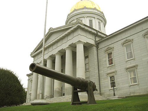 A Gun Recovered from the Cruiser Castilla in Vermont