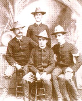Members of the 12th Pennsylvania Volunteer Infantry, Co. G