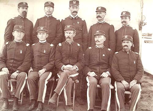 Officers of the 1st Idaho Volunteer Infantry, 1898