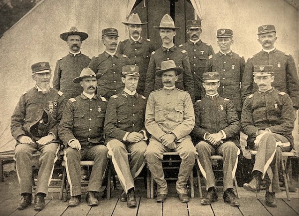 Officers of the First Wyoming Volunteer Infantry