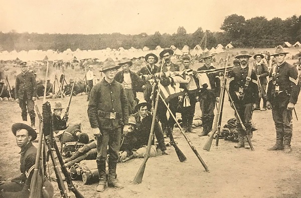 First Connecticut Volunteer Infantry at Camp Alger