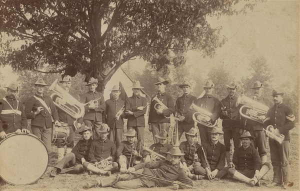 202nd New York Band at Camp Meade, 1898