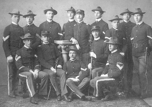 officers and non-commissioned officers of the 32nd Michigan Volunteer Infantry, Company H