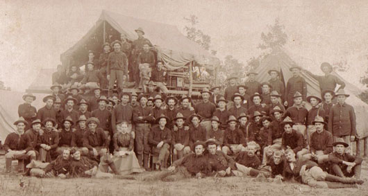 49th Iowa Volunteer Infantry, Co. E, 1898