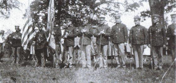 Spanish American Veterans at Amityville, Pennsylvania