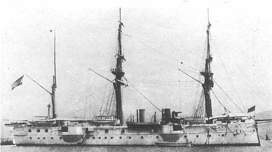 The Spanish Cruiser Castilla