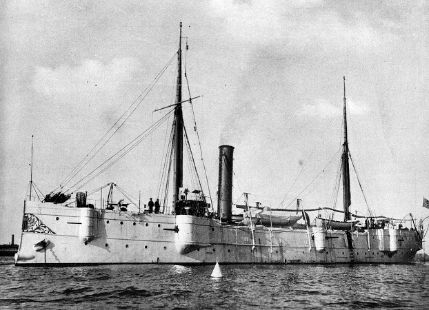 Gunboat U.S.S. Castine