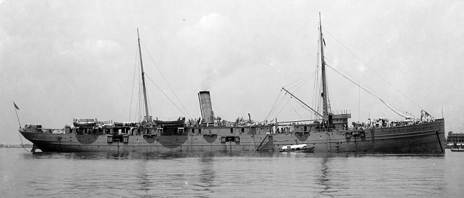 Gunboat U.S.S. Dixis