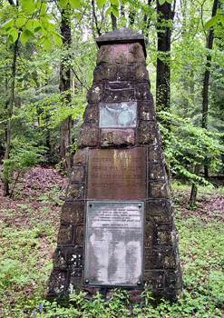The Governor's Troop Monument at Mt. Gretna, PA