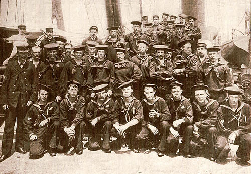 Crew of the U.S.S. Hist, 1898