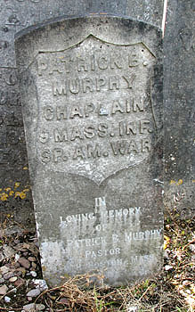 Grave of Patrick Murphy, 9th Massachusetts Volunteer Infantry, in Ireland