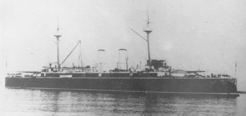 Spanish Cruiser Almirante Oquendo