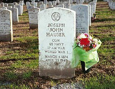 Grave of Joseph Hauser in California
