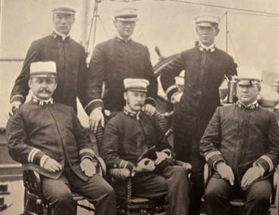 Officers of the U.S.S. YANKTON