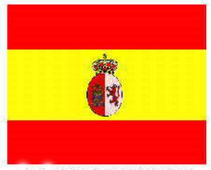 Spanish Ministro Real Flag, 1898