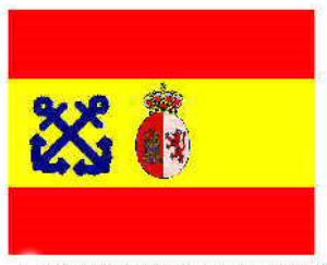 Spanish Naval Ministry Flag, 1898