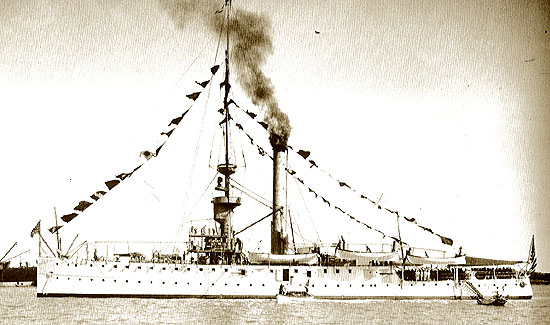 Gunboat U.S.S. Helena