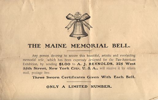 Paper accompanying the 1901 bell