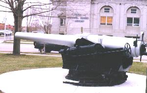 Battleship Maine's gun, Alpena, MI