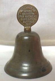 1901 bell made from the Battlehship Maine