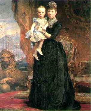 Queen Regent Maria Cristina of Spain
