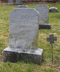 Grave of Willard Amos McSherry in Pennsylvania