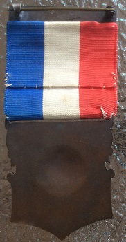 Back - 2nd Massachusetts Volunteer Infantry Commemorative Medal