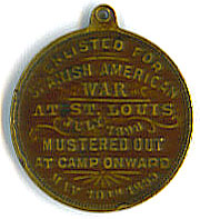 Back - 6th Missouri Volunteer Infantry Medal