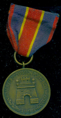 Front - U.S. Army Occupation of Puerto Rico Medal