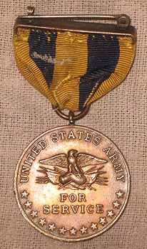 Back - Spanish Campaign Medal