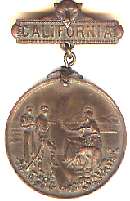 Front - California Volunteer Medal
