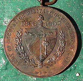 Back - Cuban Occupation Medal