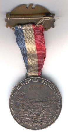 Back - First Montana Volunteer Infantry Medal