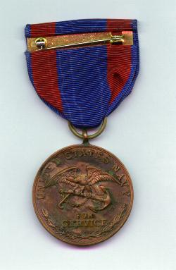 Back - U.S. Navy Philippine Campaign Service Medal