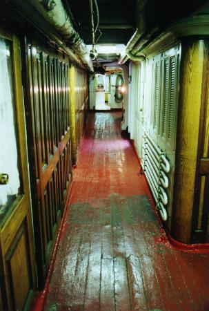Officers' Country Companionway, Cruiser Olympia