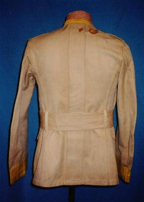 Rough Rider tunic - rear view