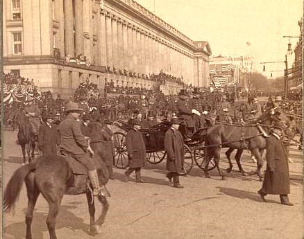 The Rough Rider escort at Theodore Roosevelt's 1905 inauguration