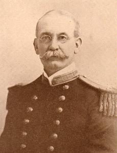 Capt. Charles Sigsbee of the battleship U.S.S. MAINE